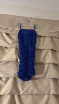 Blue Evening Dress! Great For Homecoming! 