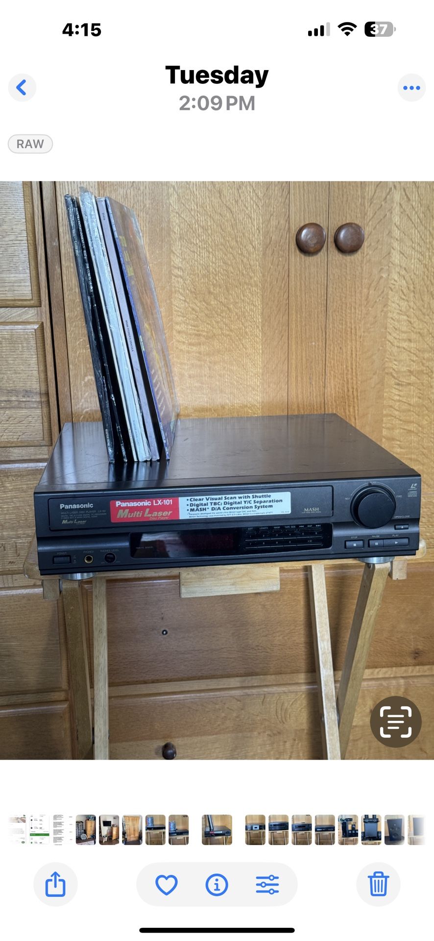 Panasonic LX-101 Multi Disc Player