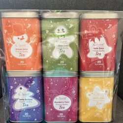 New Gourmet Green Tea 6 Tin Collection