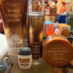 Bath Body Warm Sugar Vanilla
