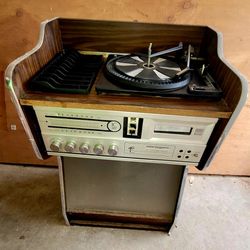 Vintage 1970s 4D Morse Electrophonic Disco Stereo Radio