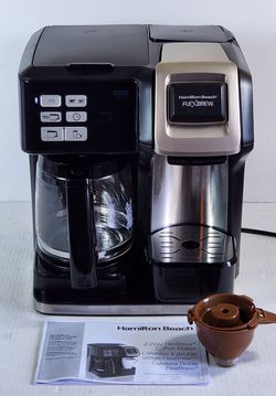 49976 FlexBrew Trio 2-Way Coffee Maker, Compatible with K-Cup Pods