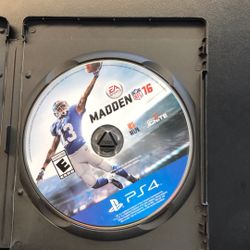 31785-12 MADDEN NFL 16 PS4 GAME