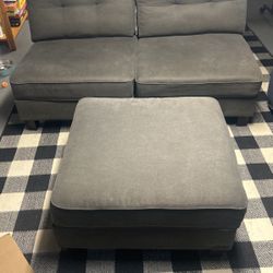 Modular Couch And Ottoman