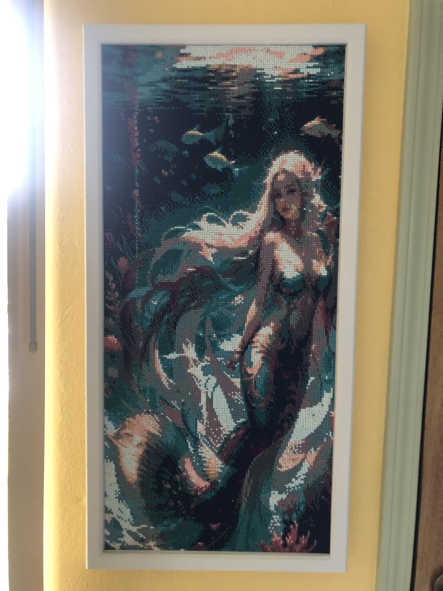 Completed Diamond Painting