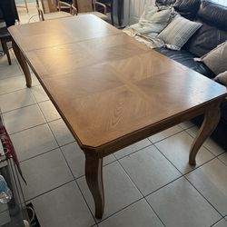 Wooden Table with 4 Chairs