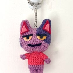 Bob ACNH Crochet Keychain