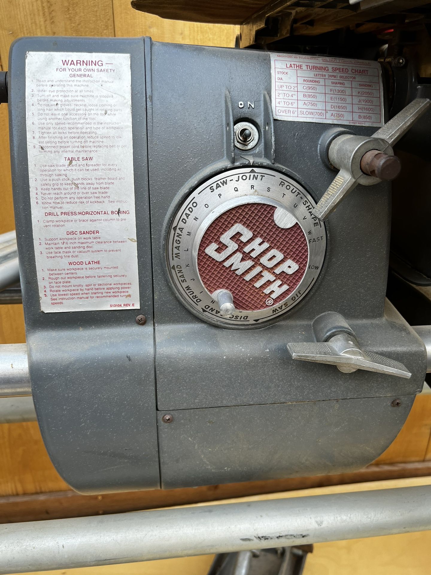 ShopSmith Mark V 5-in-1 Multi-tool