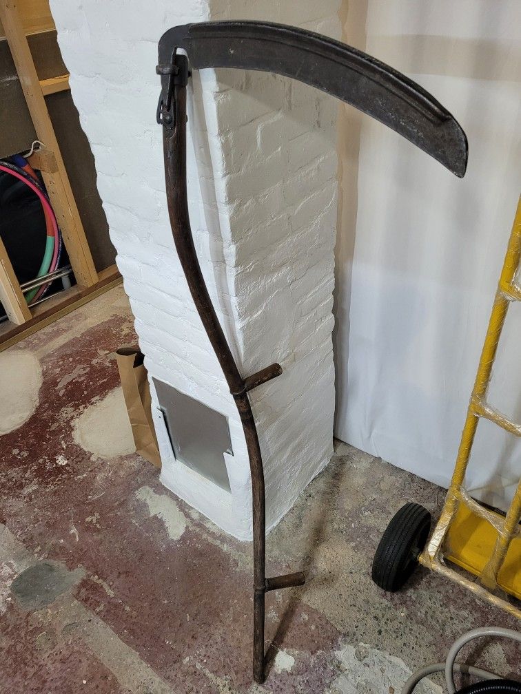 Antique Vintage Scythe For Sale