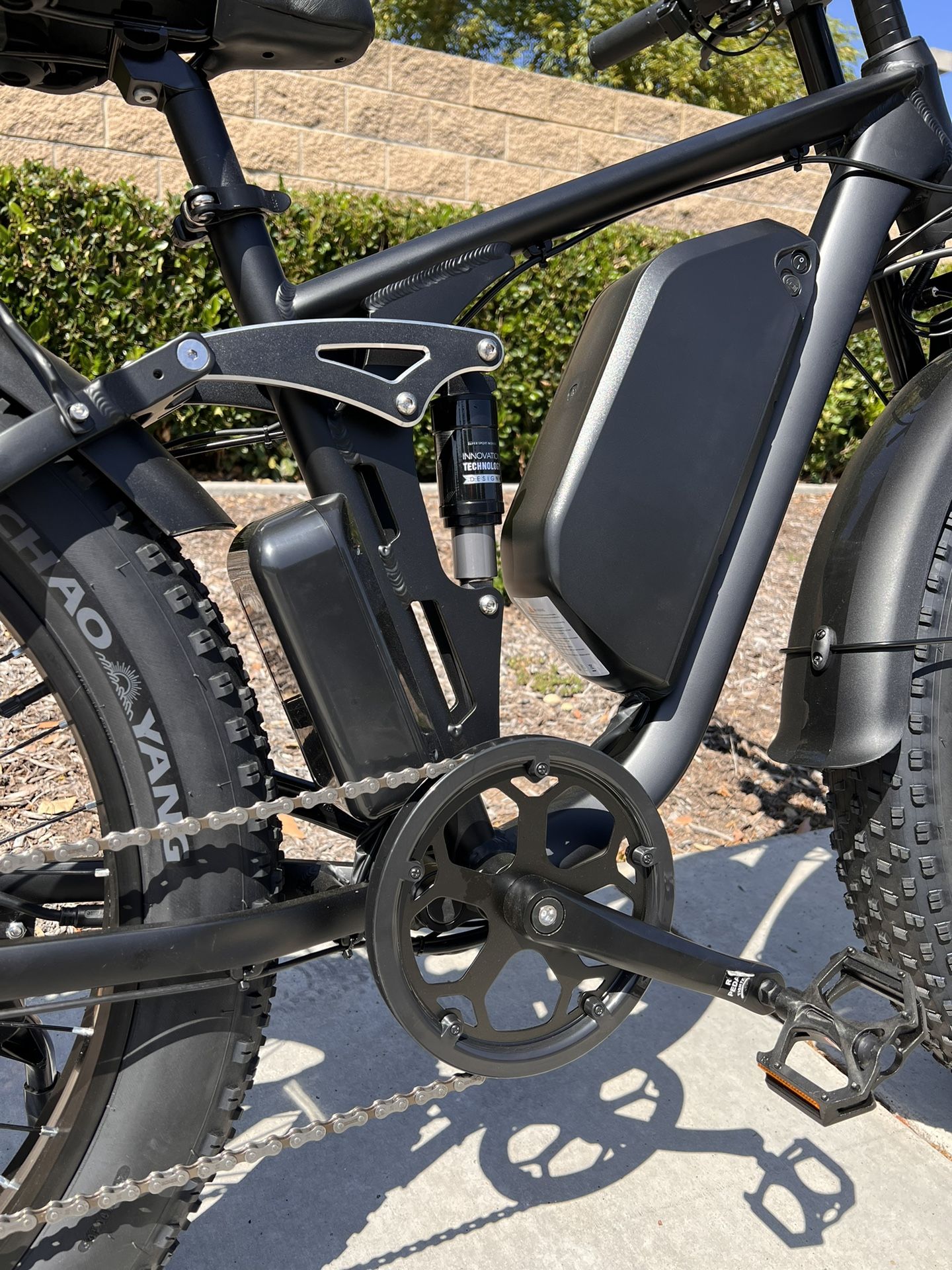 Dual Motor(2x1000W=2000W Total) Electric Ebike, Mountain Bike