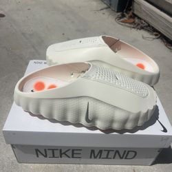 Nike Mind 001 Slide Light Smoke Grey Size 9