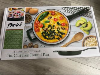 cast iron round pan