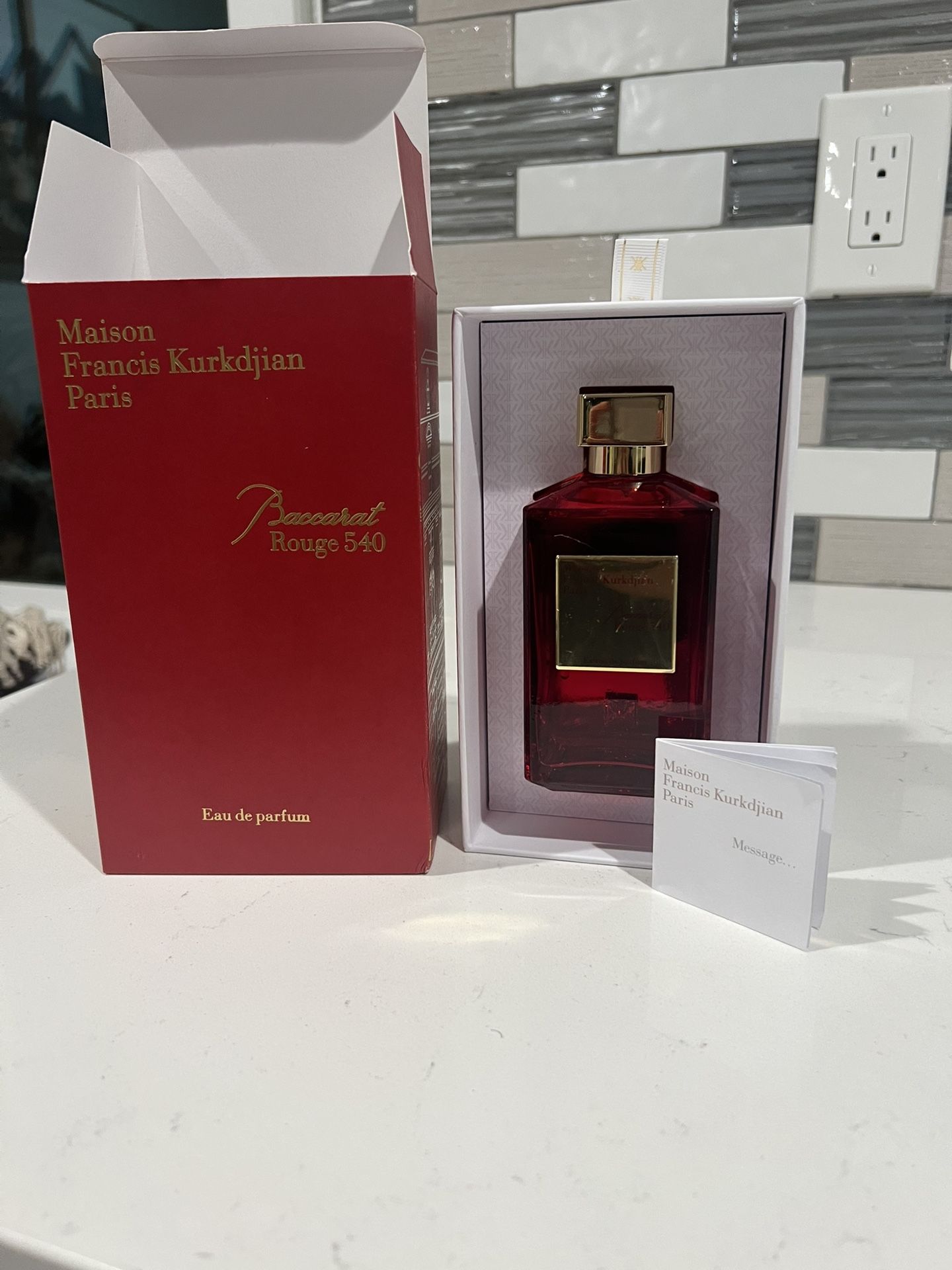 Baccarat Rouge 540 6.3 Ounce 200ml Bigger Baccarat