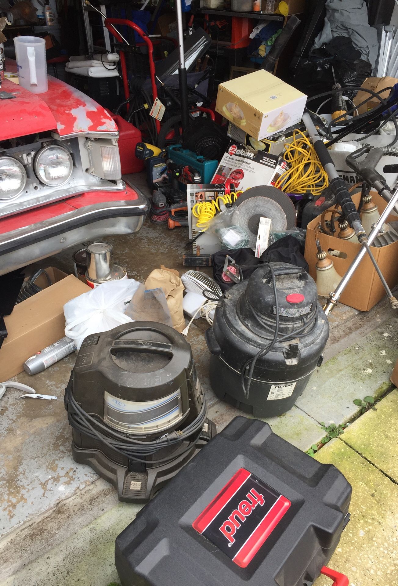 Have a ladder drills lotta tools different types of stuff they were for sale Tools & Machinery