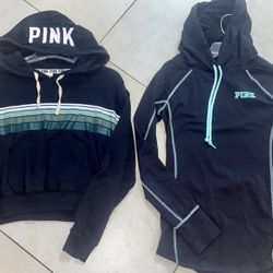 VS Pink Sz Small Hoodies $10 Each Or Both For $15