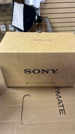 Sony FX30 cinema Line