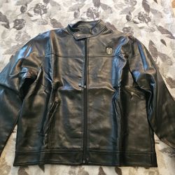 Leather Jacket XL New