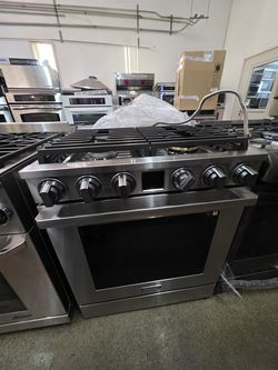 30" DACOR DUAL FUEL RANGE STAINLESS STEEL