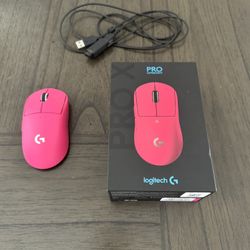 Logitech G Pro x Superlight Wireless Mouse (Magenta)