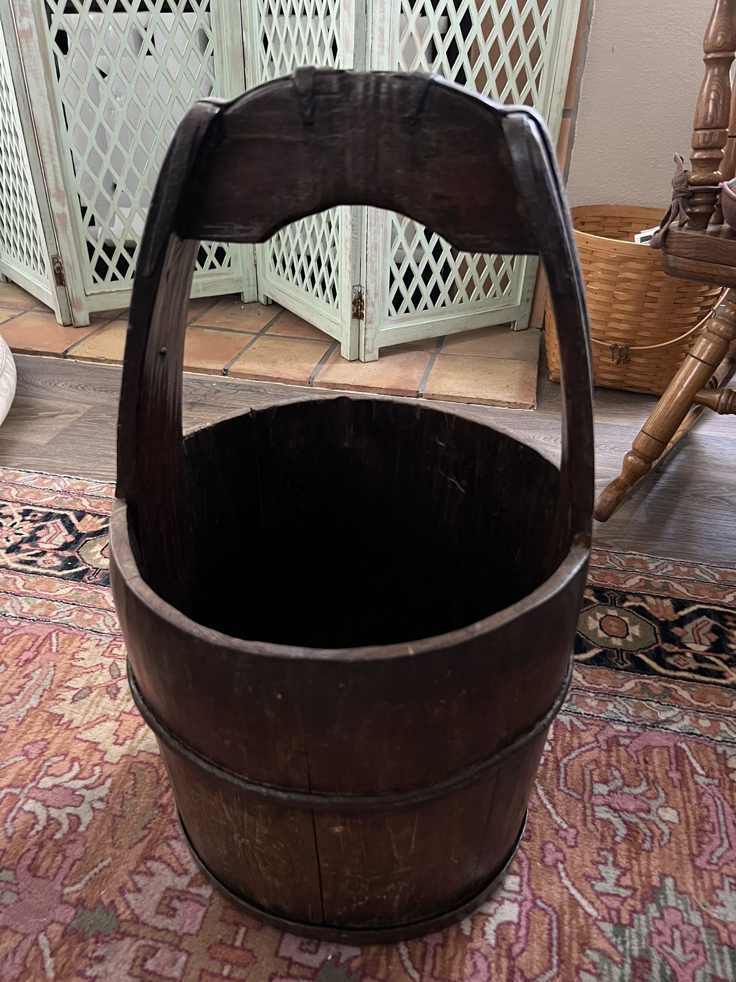 Antique Water Bucket 