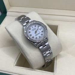 Rolex 26mm Datejust 69190 With Diamond Dial & Bezel Oyster Bracelet,Watch & Box Only