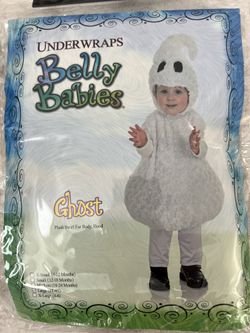 Toddler Ghost Costume Size 2T