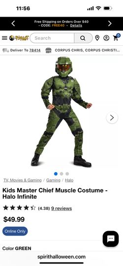 Halo Master Chief Costume