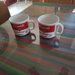 Vintage 1989 Campbell's Soup Mugs