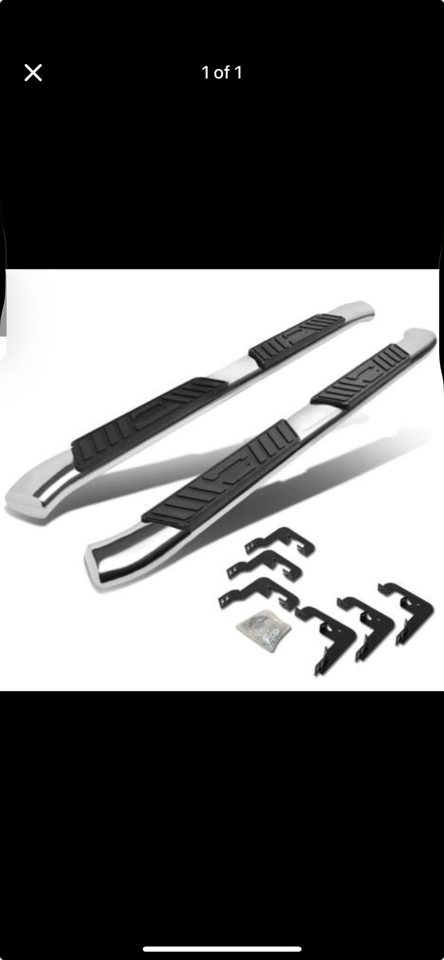 07 To 18 Chevrolet Silverado GM Sierra Side Step Nerf Bar Running Board Estribos Escalon Chrome