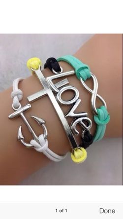 Leather bracelet