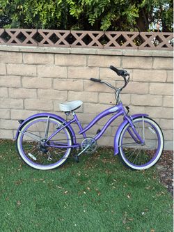 Purple cruiser and mountain bike (willing to negotiate)