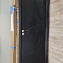 27" 90 Min Fire Rated Steel Door 