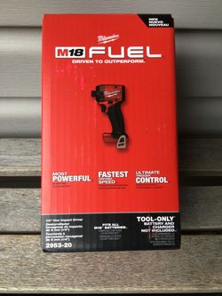 Milwaukee M18 FUEL Impact Driver. Brand NEW. Tool Only. NUEVO.