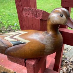 1983 Hand Carved Mallard $45