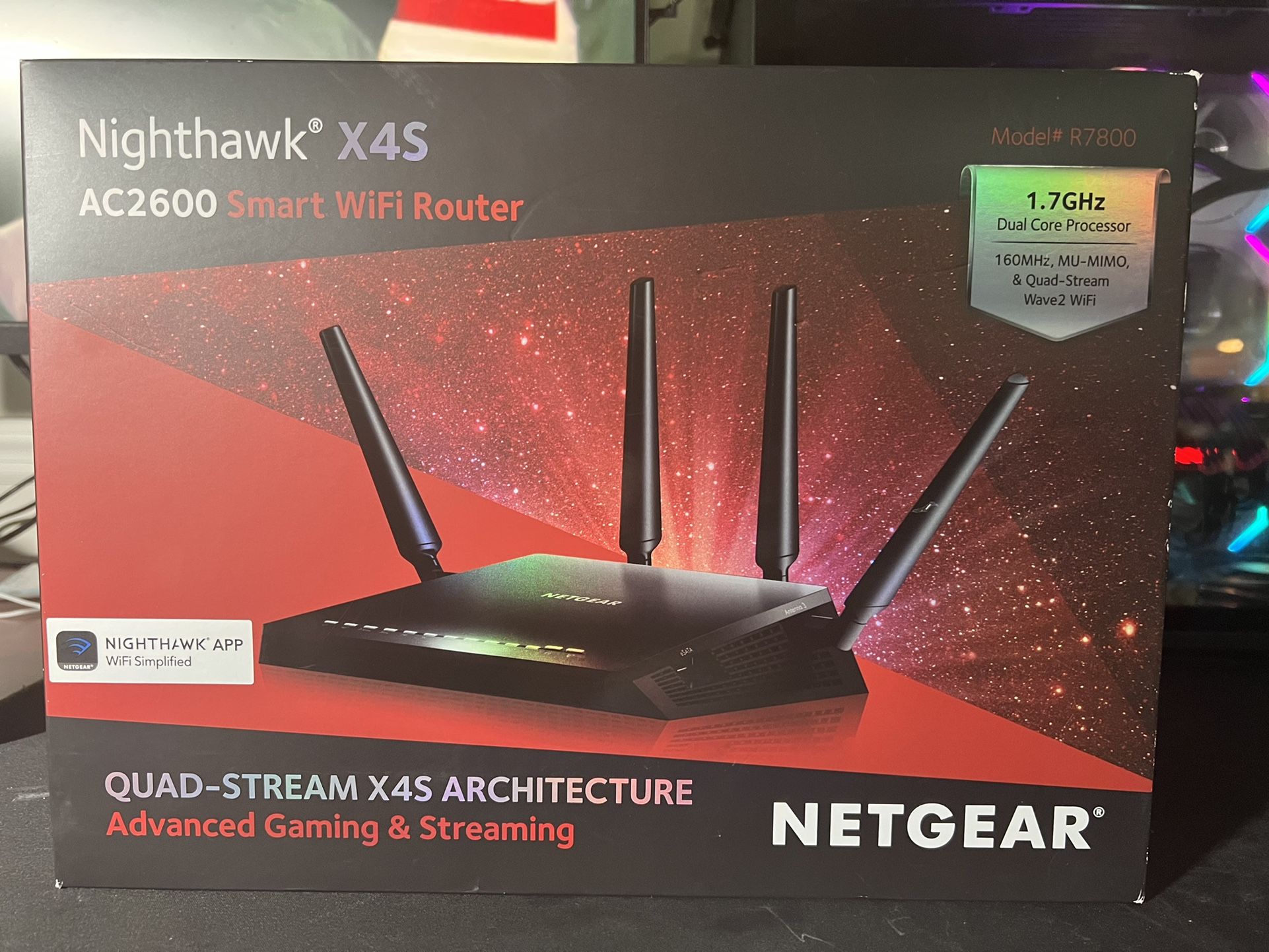 Netgear Nighthawk X4S AC2600 Smart Wi-Fi Router