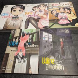 My Wife Has No Emotions Vol 1 - 5 Manga Seven Seas Jiro Sugiura