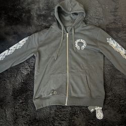 Chrome Hearts Zip Up Black