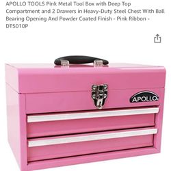 Metal 2 Drawer Tool Box