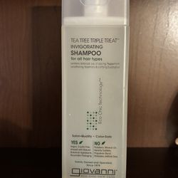 Giovanni Tea Tree Triple Treat Invigorating Shampoo 8.5 fl oz Liq