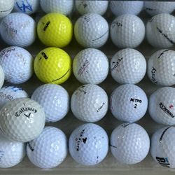 36 Random Golf Balls