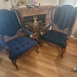 cane back chairs
