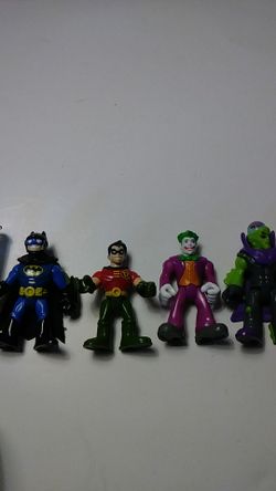 IMAGINEXT DC LOT 3" figures