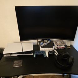 Ps5 Slim With A 1440 Monitor 