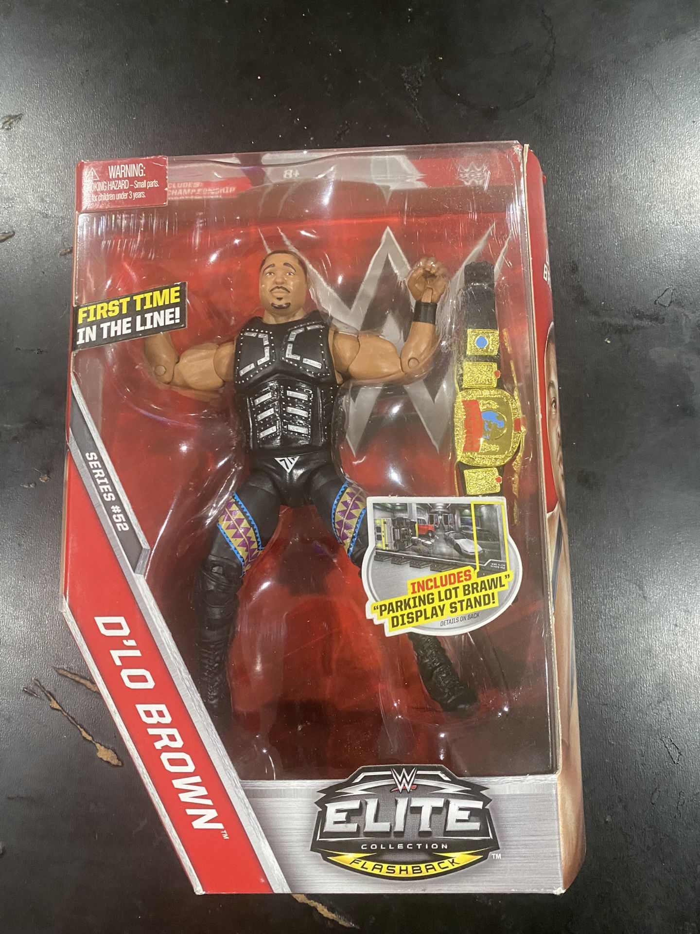 WWE Elite Flashback Collection Series 52 - D’Lo Brown European Title Belt