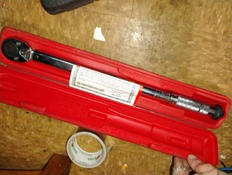 Harbor Freight Tourqe Wrench 