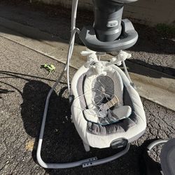 Baby Swing And Baby Rocker Both Working