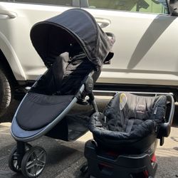 Britax Car seat, Carseat Base, And Stroller Set
