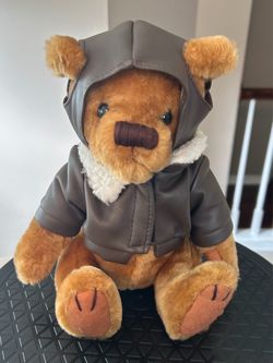 Teddy Bear with Aviator Outfit