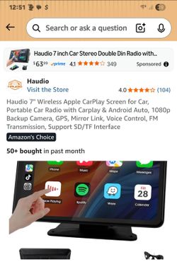 CAR PLAY TABLET