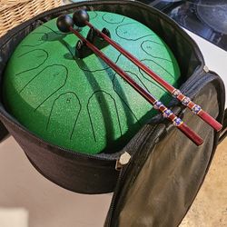 VivoHome 12-inch Steel Tongue Drum (11 notes)